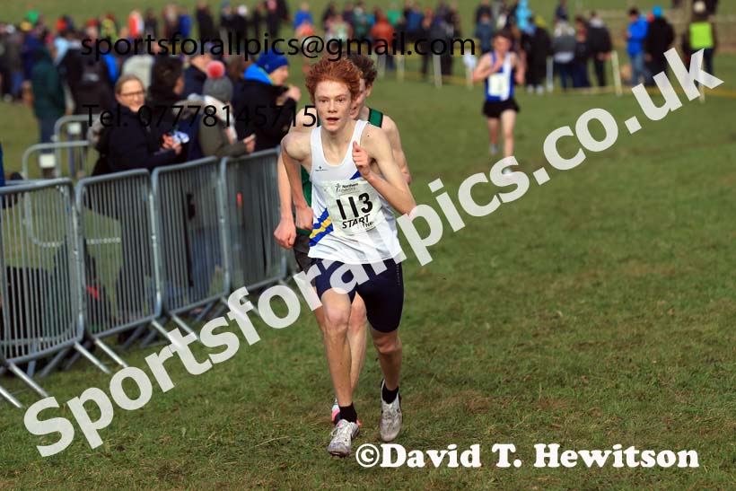 Mens Under-17s 2024 Northern Cross Country Champs., Sedgefield. Photo: David T. Hewitson/Sports for All Pics